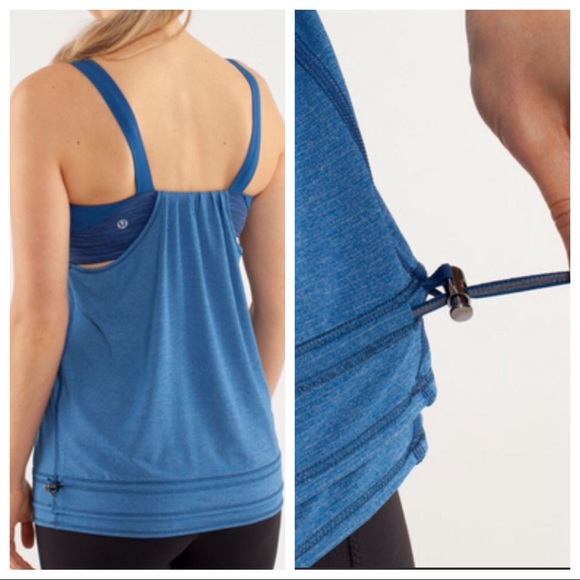 LULULEMON RUN BACK ON TRACK TANK SIZE 10 - Picture 2 of 8